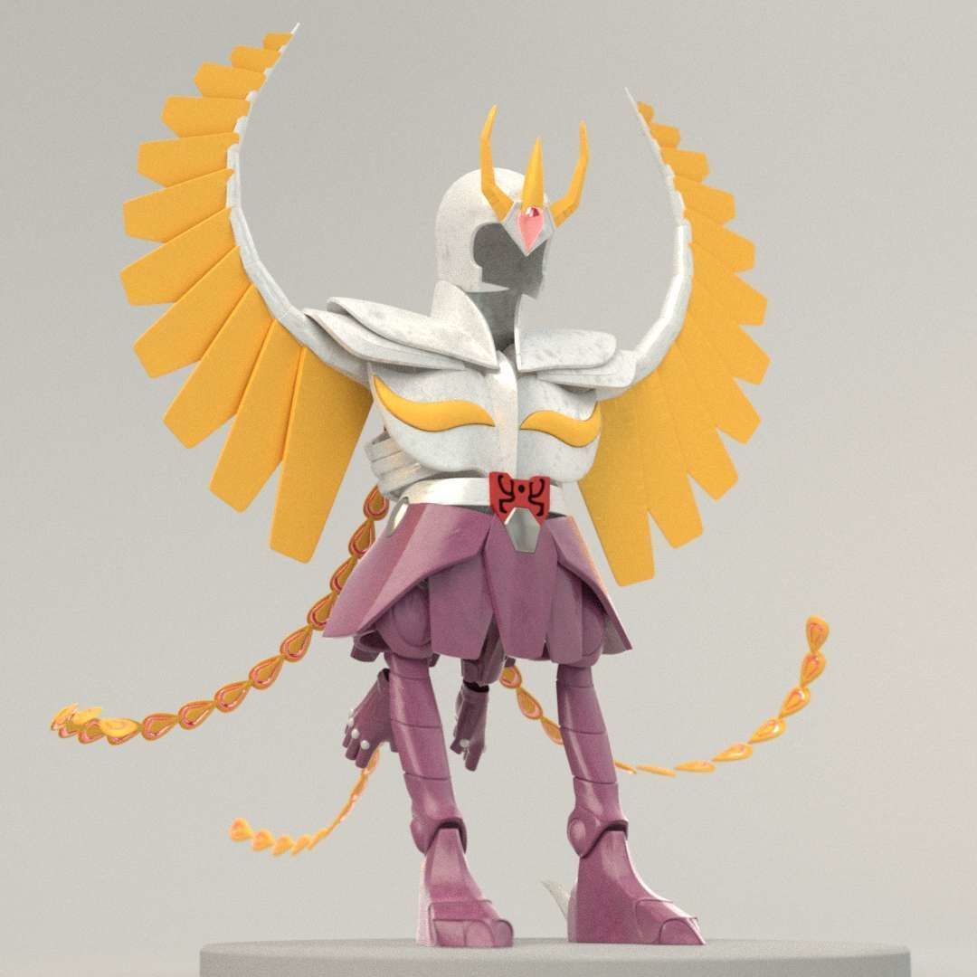 Saint Seiya cloth maquette model kit Phoenix Ikki + black