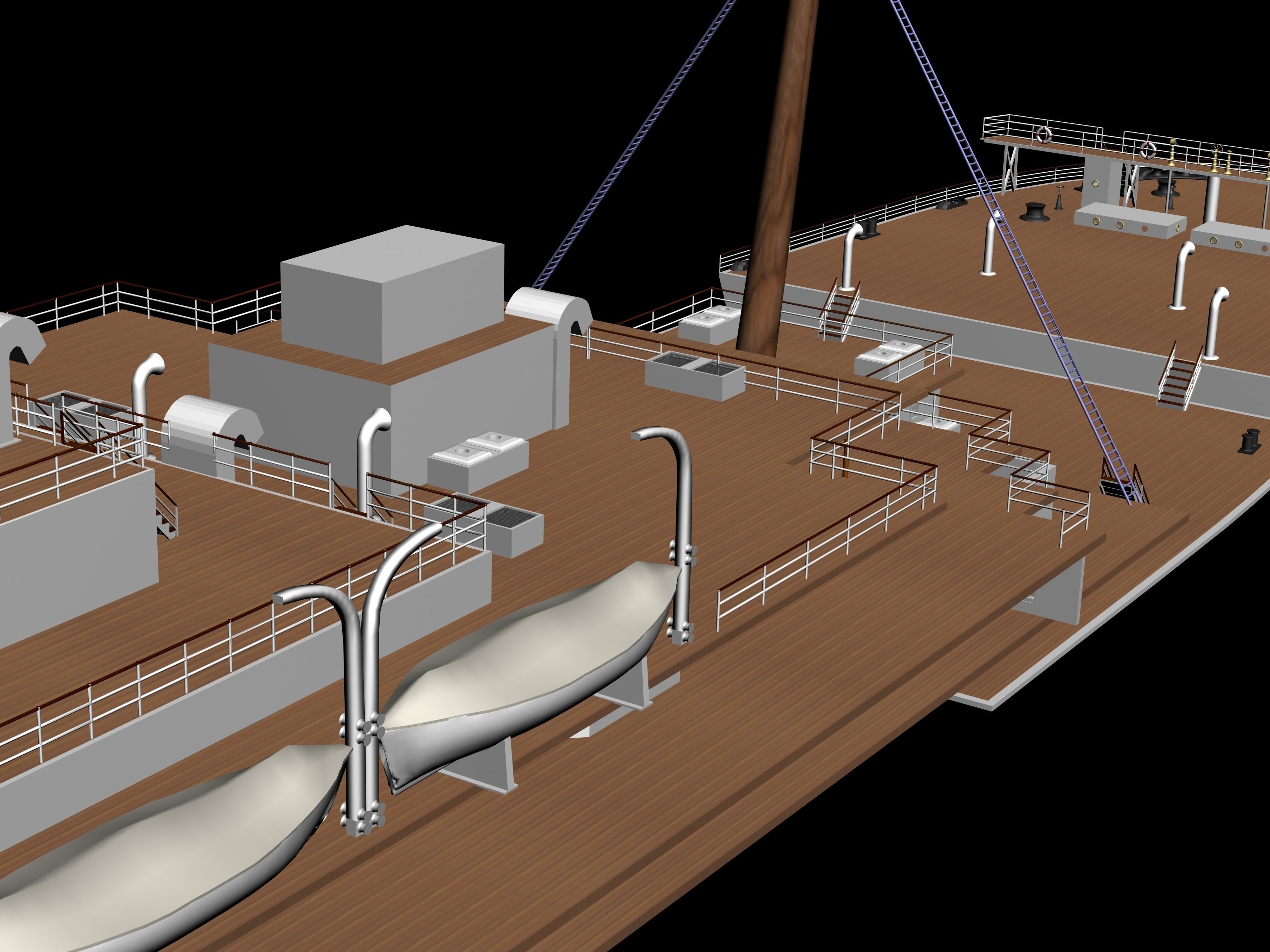 RMS Titanic 3D model_5