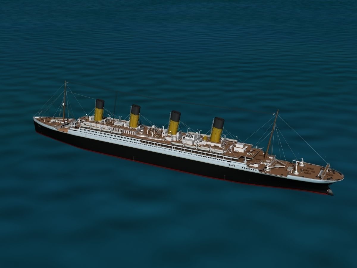 RMS Titanic 3D model_13