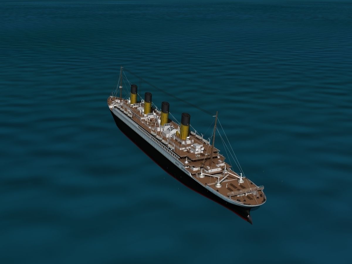 RMS Titanic 3D model_12