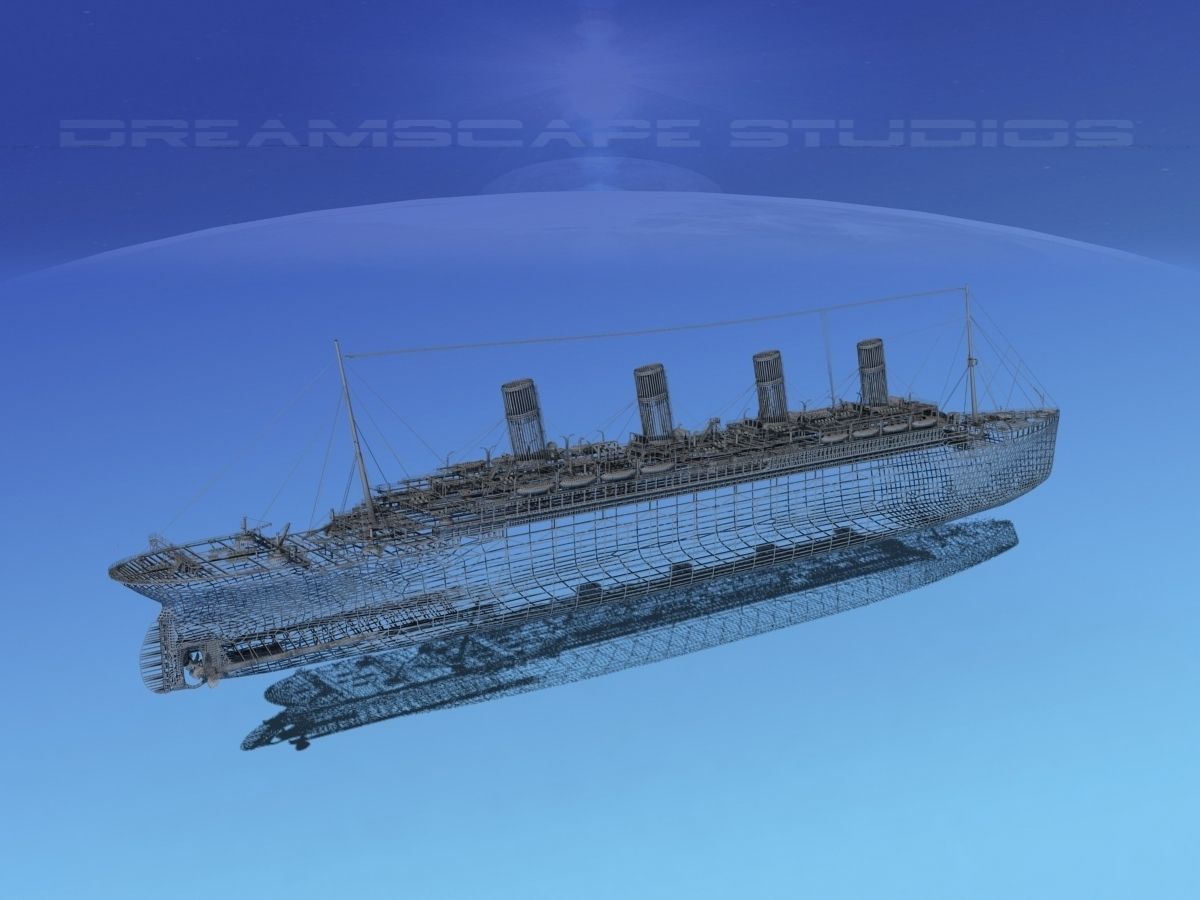 RMS Titanic 3D model_14