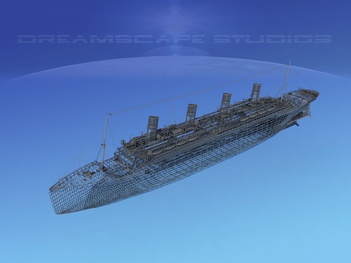 RMS Titanic 3D model_15