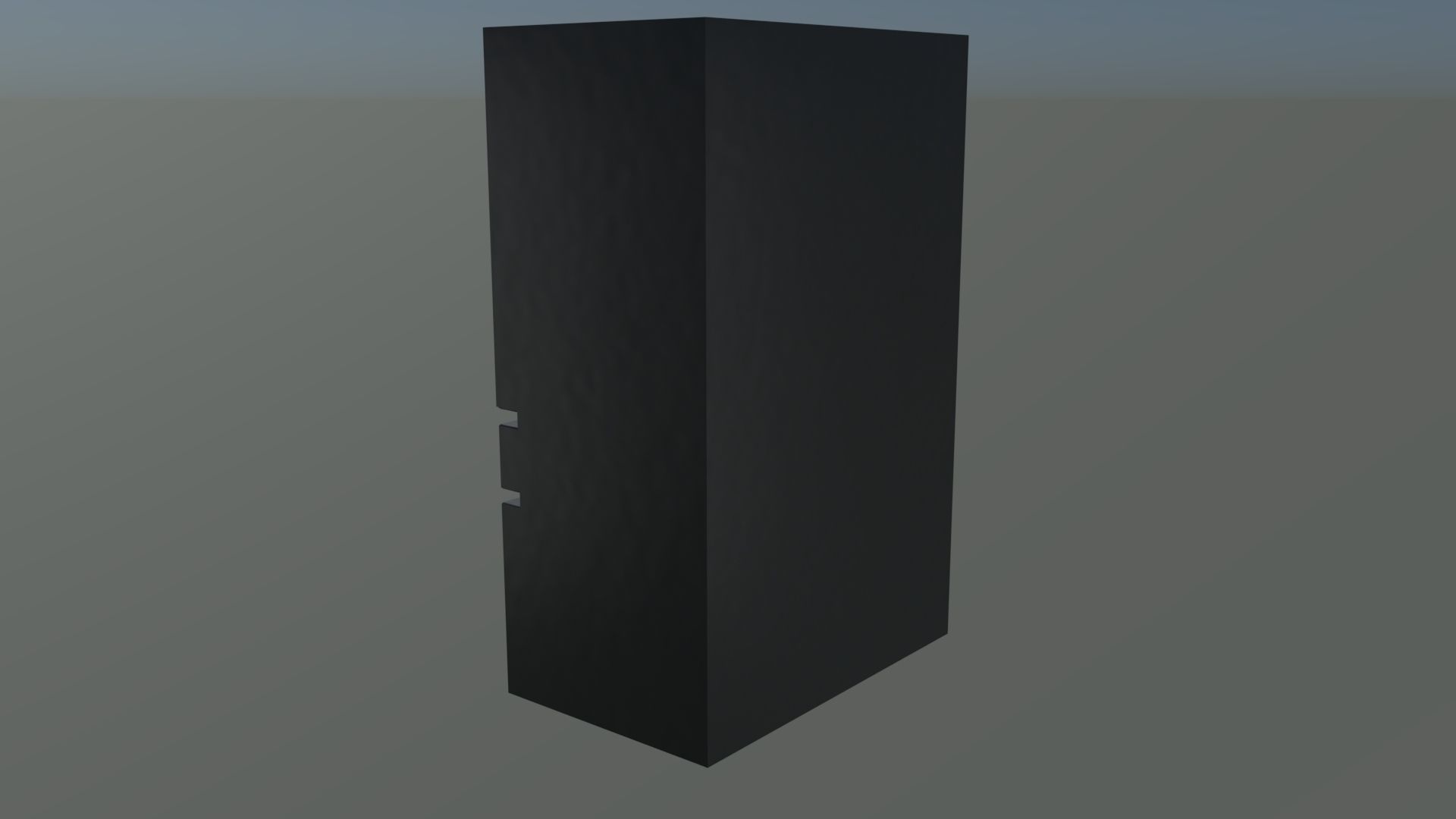 Refrigerator Model Low-poly 3D model_2