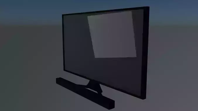 Tv and sound bar model