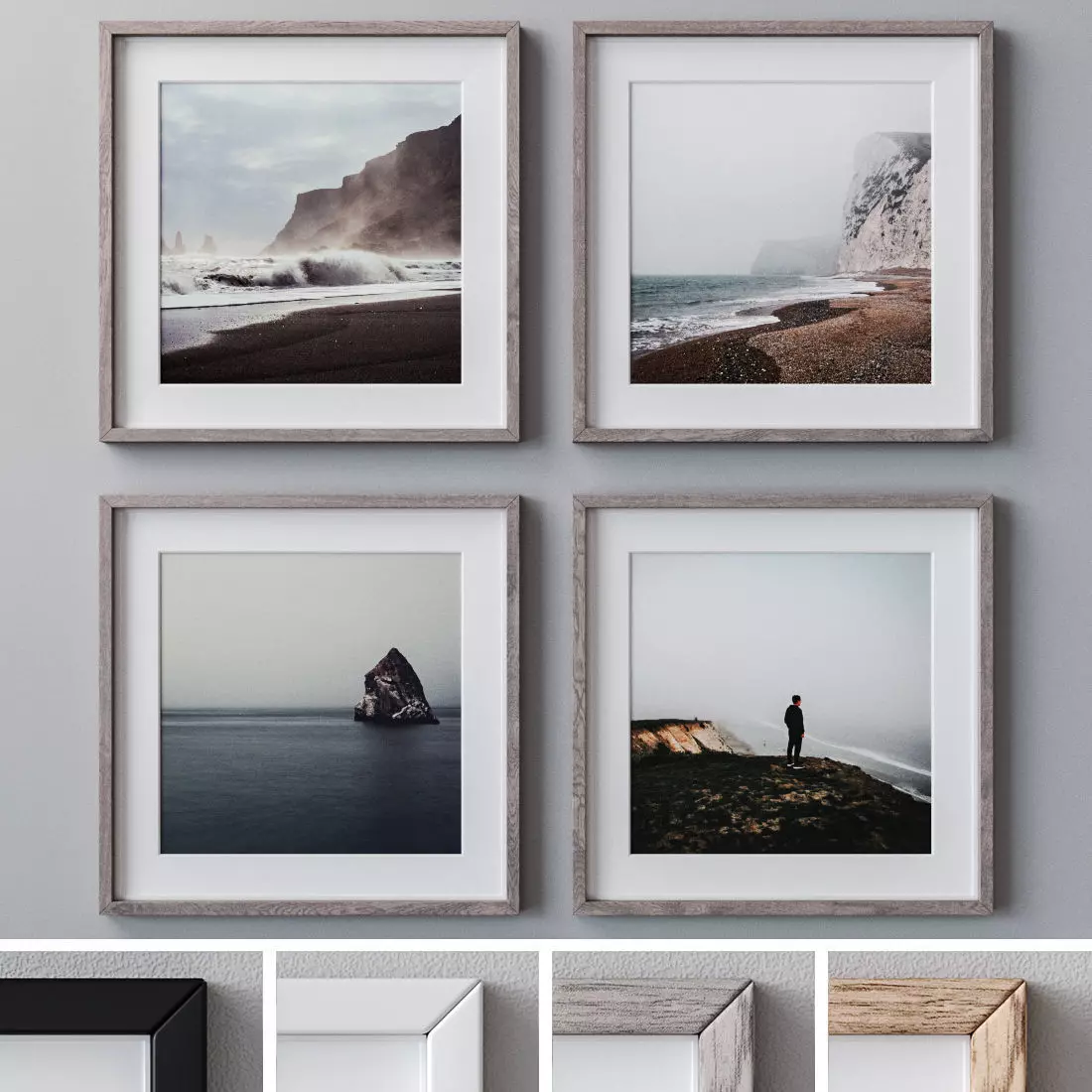 Photo Frames Set  343 3D model_0