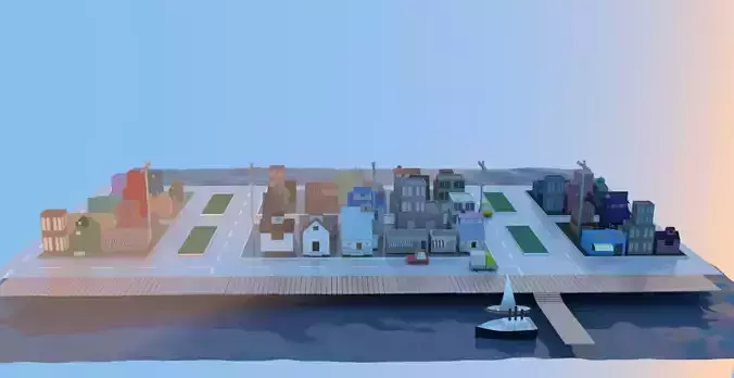 City View 3d model