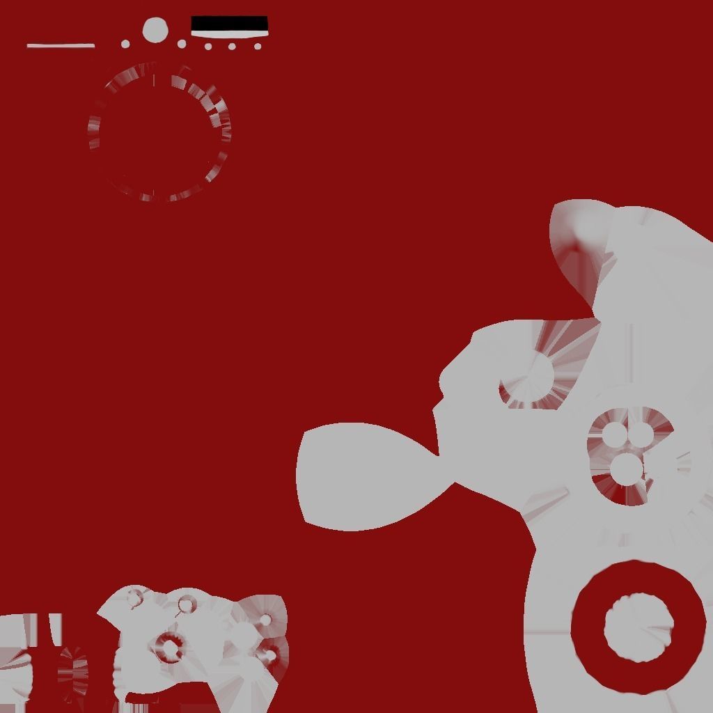 Washing Machine Low-poly 3D model_7