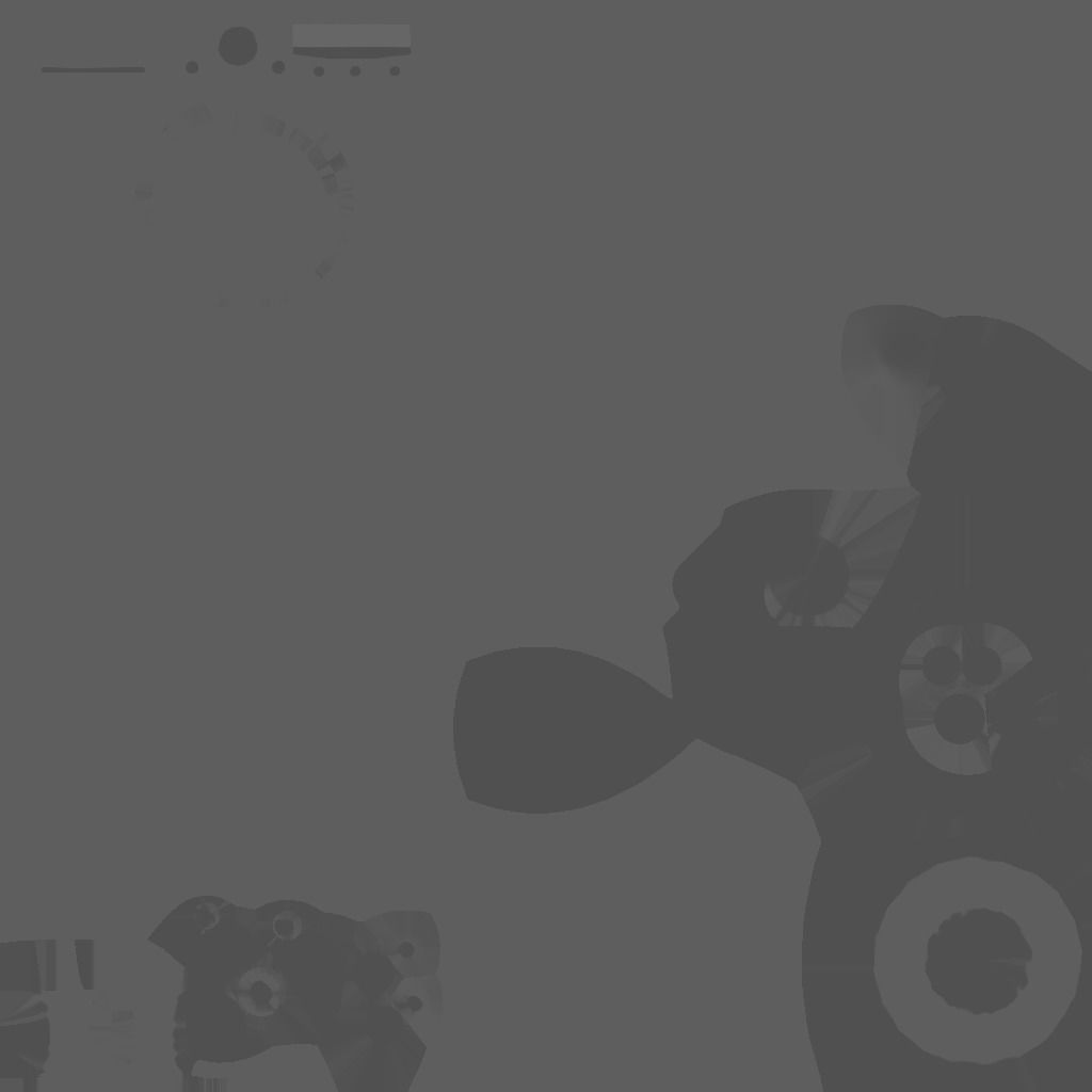 Washing Machine Low-poly 3D model_11