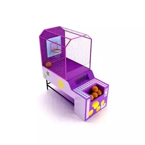 Purple Basketball Arcade Game