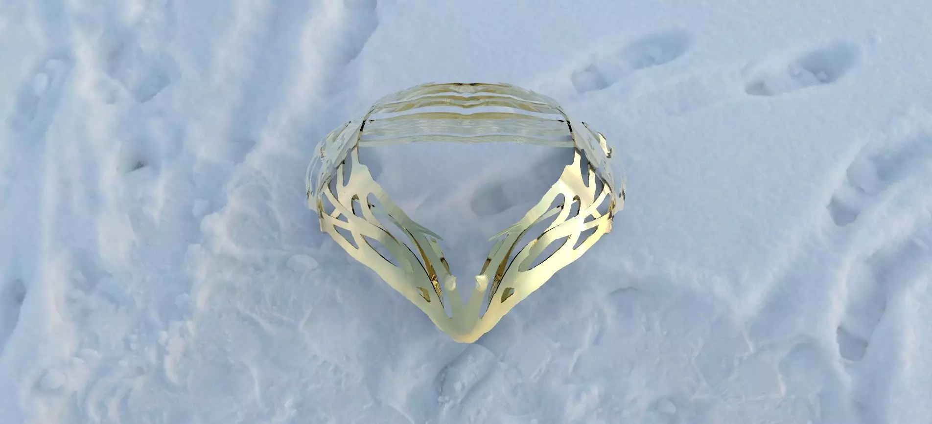 Elven crown 3D model_0