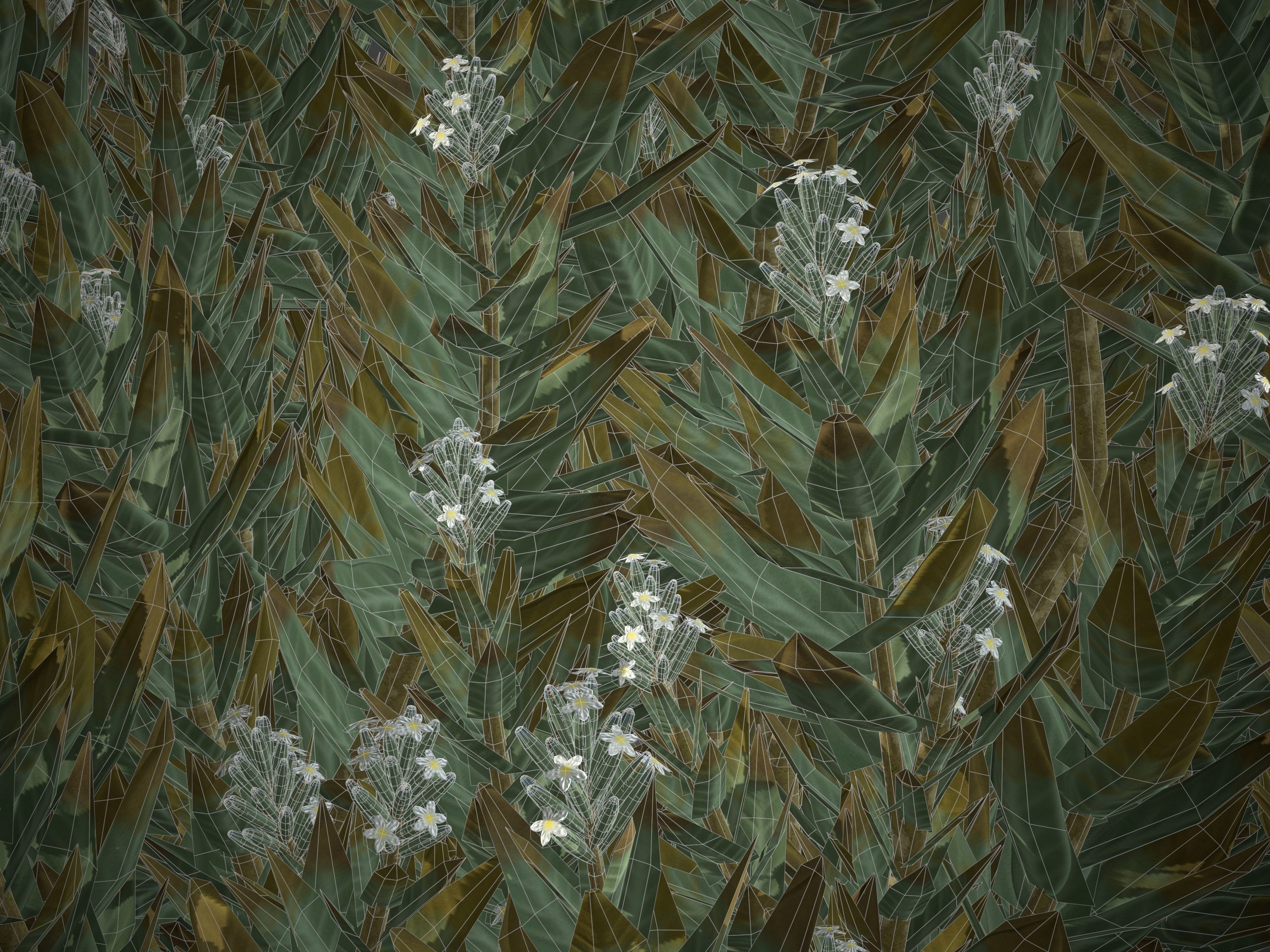 XfrogPlants Eshvarak - Rhazya Stricta 3D model_5