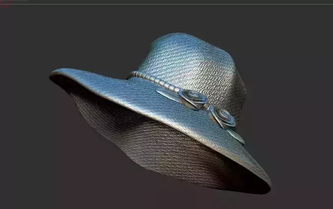 cap model hat 3D print model