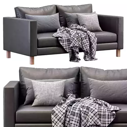 Leather Sofa Karlstad By Ikea