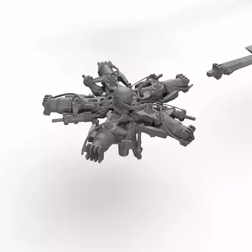 Helicopter Propeller Mi-8 3D print model
