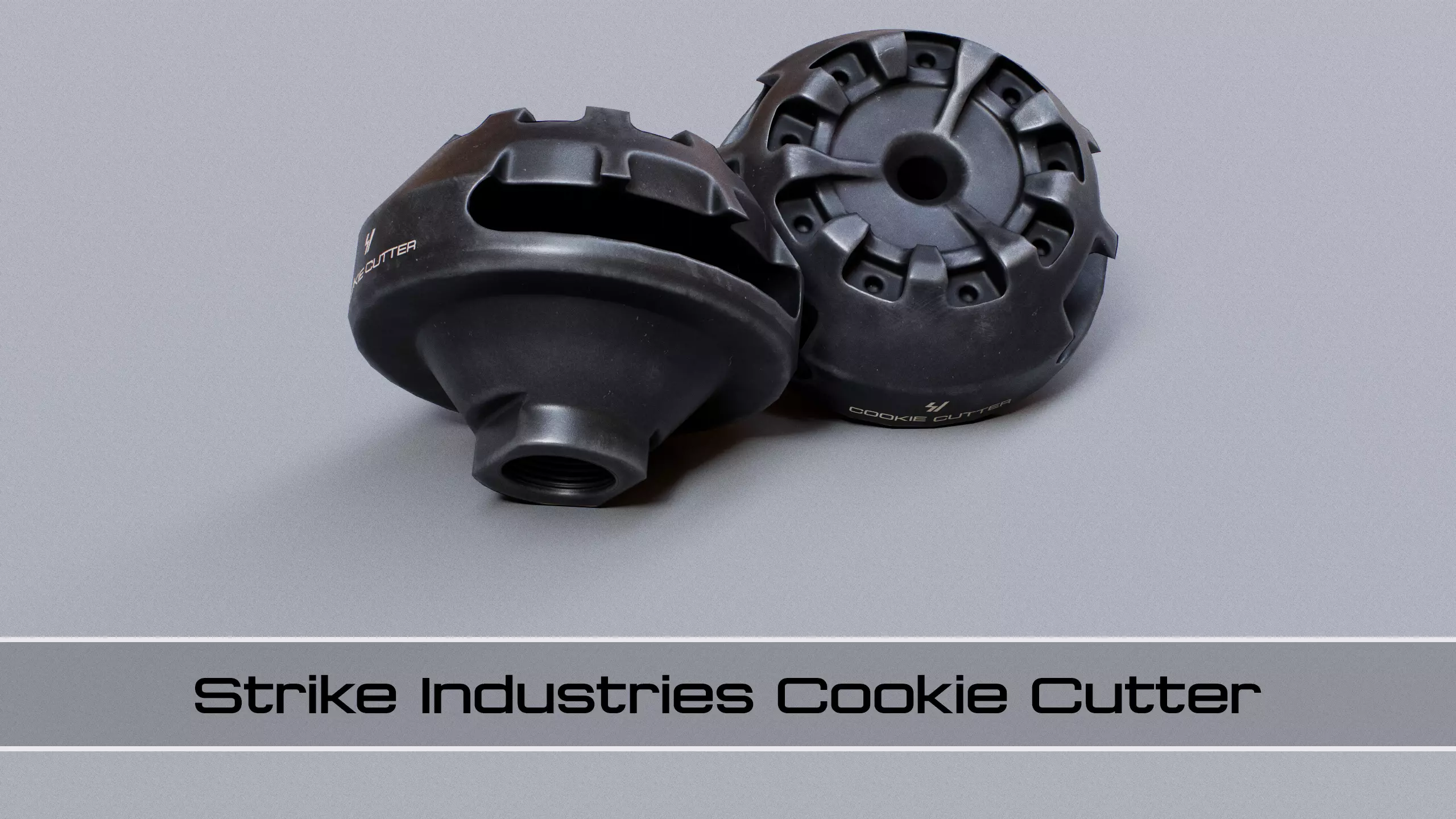 Strike Industries Cookie Cutter Muzzle Brake Low-poly 3D model