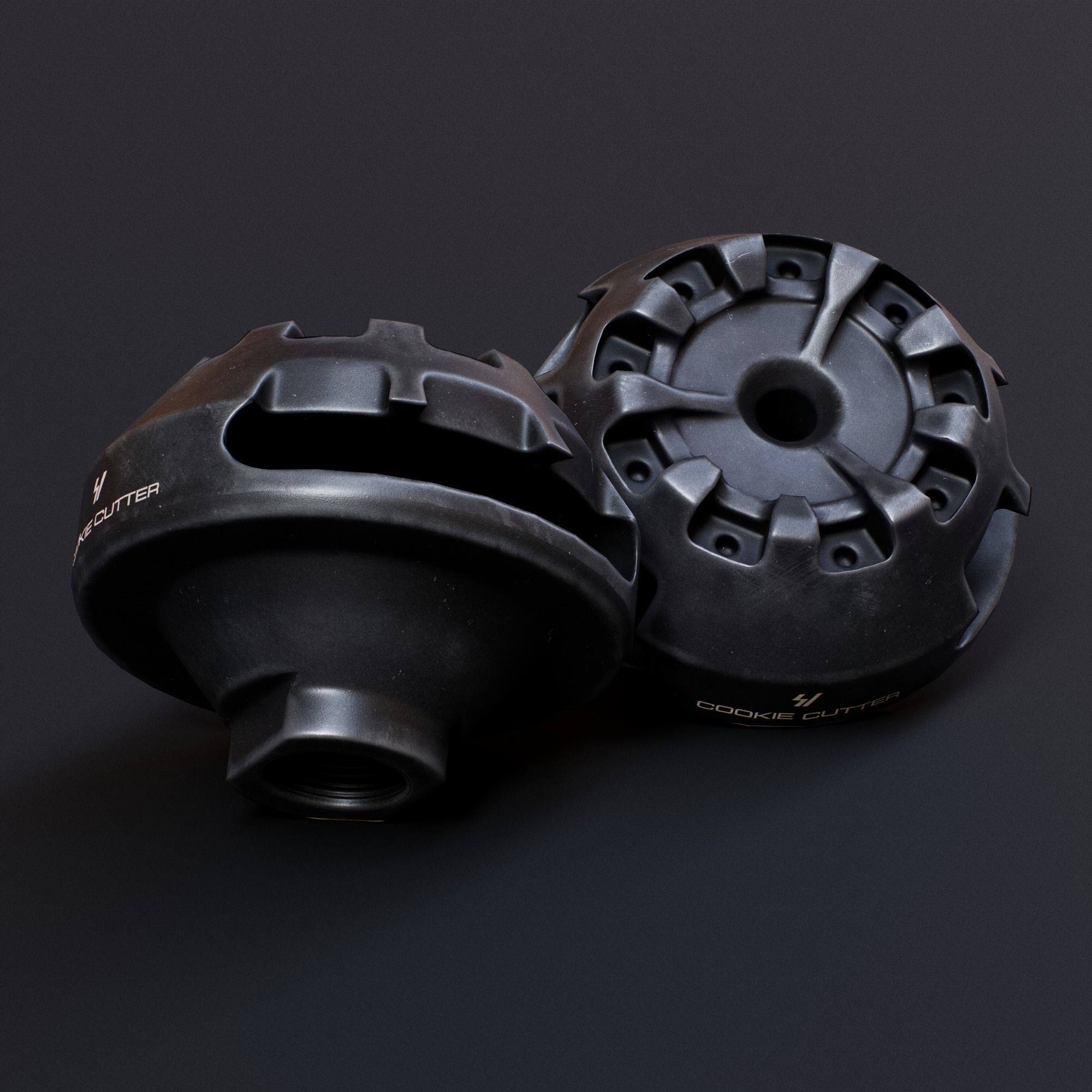 3D model Strike Industries Cookie Cutter Muzzle Brake VR / AR / low