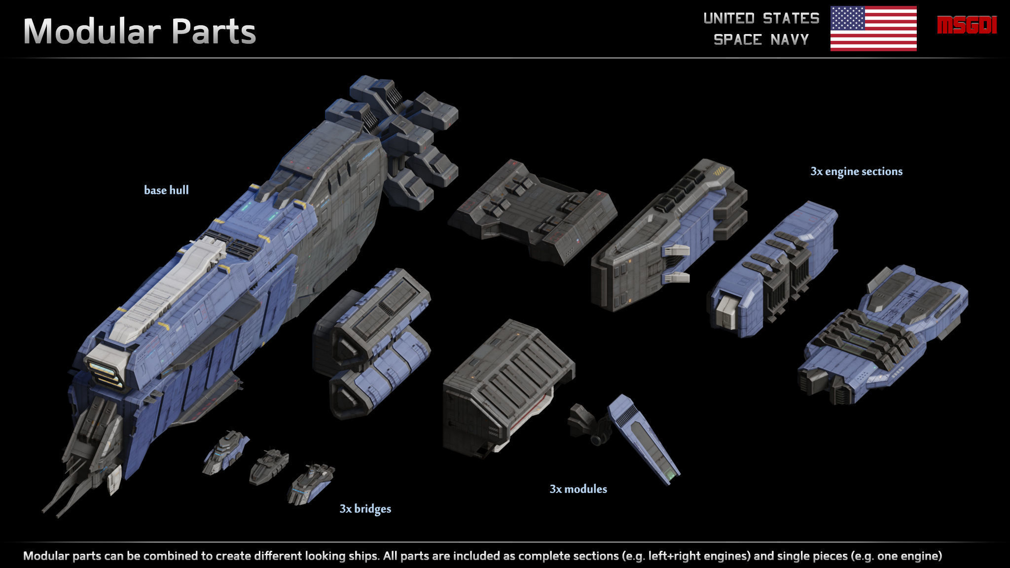 US Space Navy Fleet Collection _14