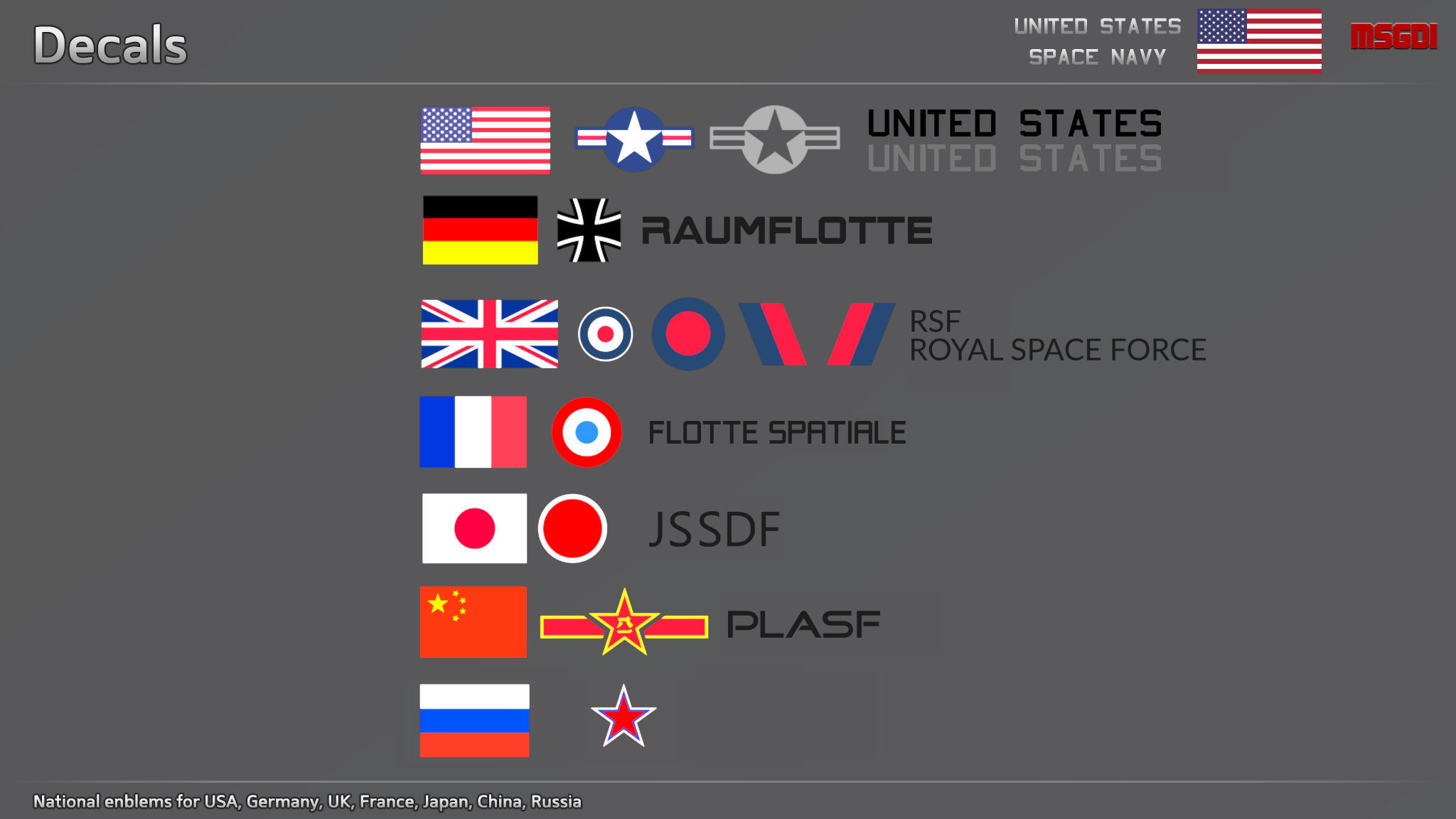 US Space Navy Fleet Collection _22