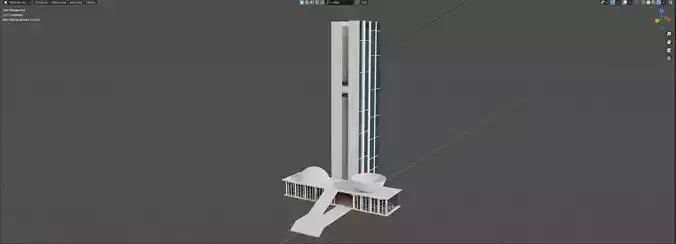 Brazilian Congress Free 3D model