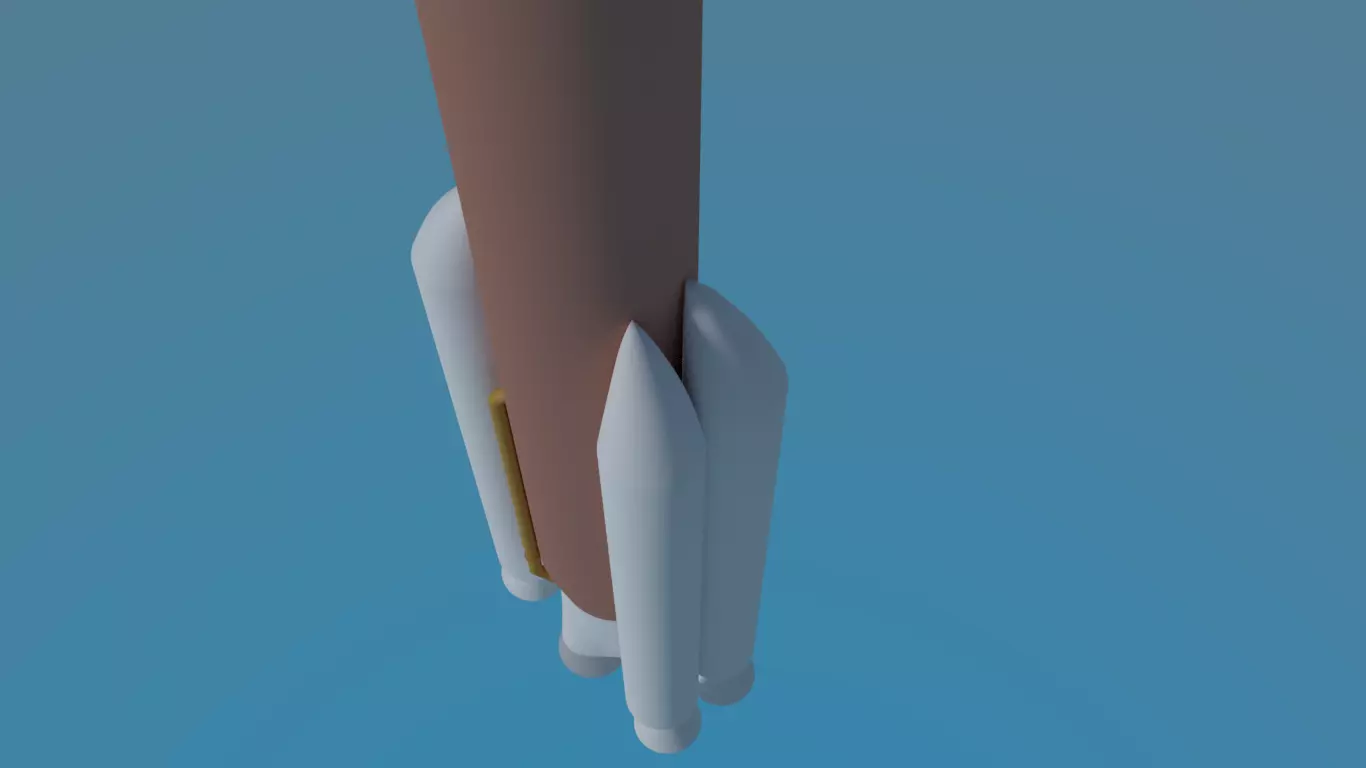 Atlas V 541 Free 3D model