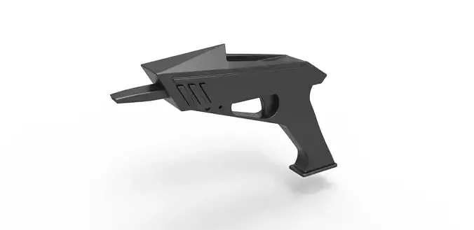 Alien Vaporizer pistol from The Invaders 1967 TV series 3D model