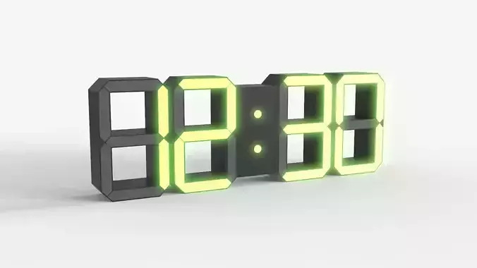 Minimalist Digital Clock