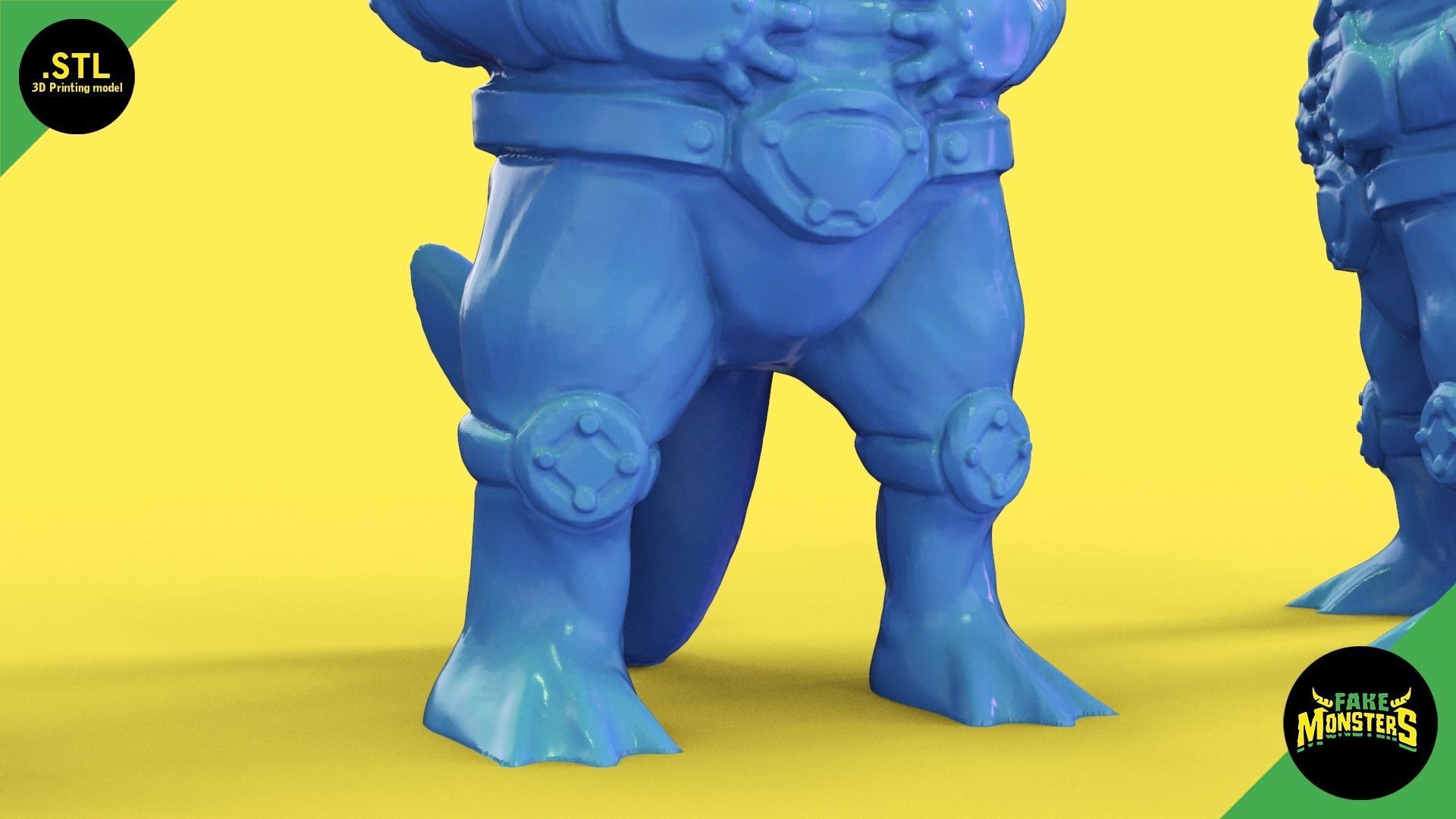 02 King Dolphin - Fake Monsters 3D print model_4