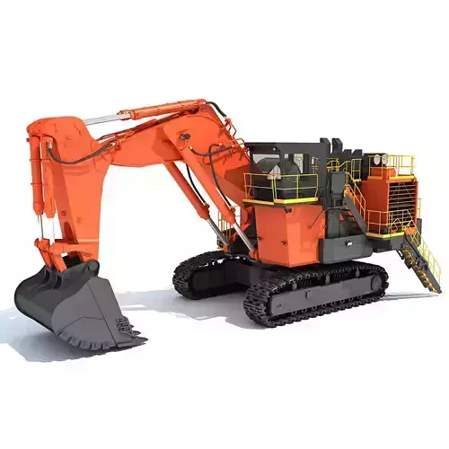  Mining Excavator Shovel 3D model