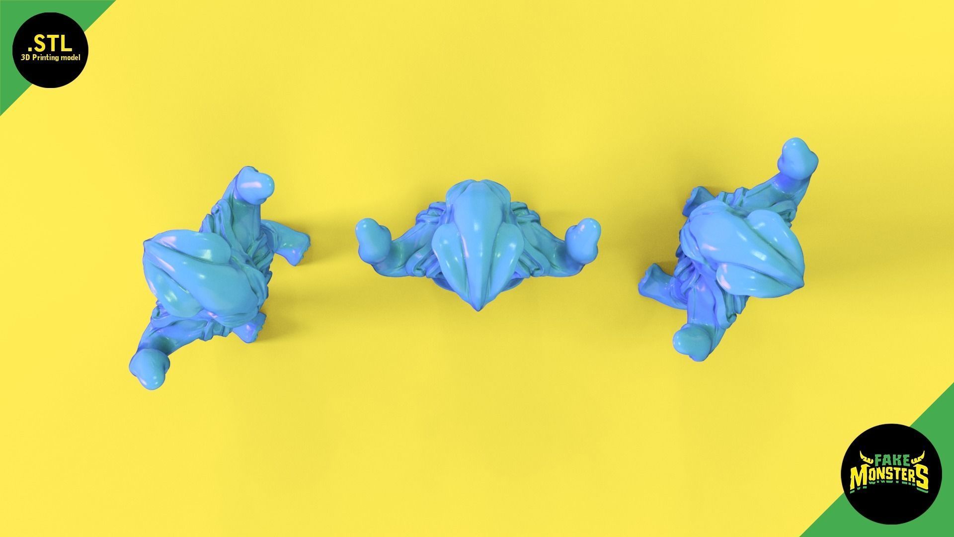 03 Squido - Fake Monsters 3D print model_2