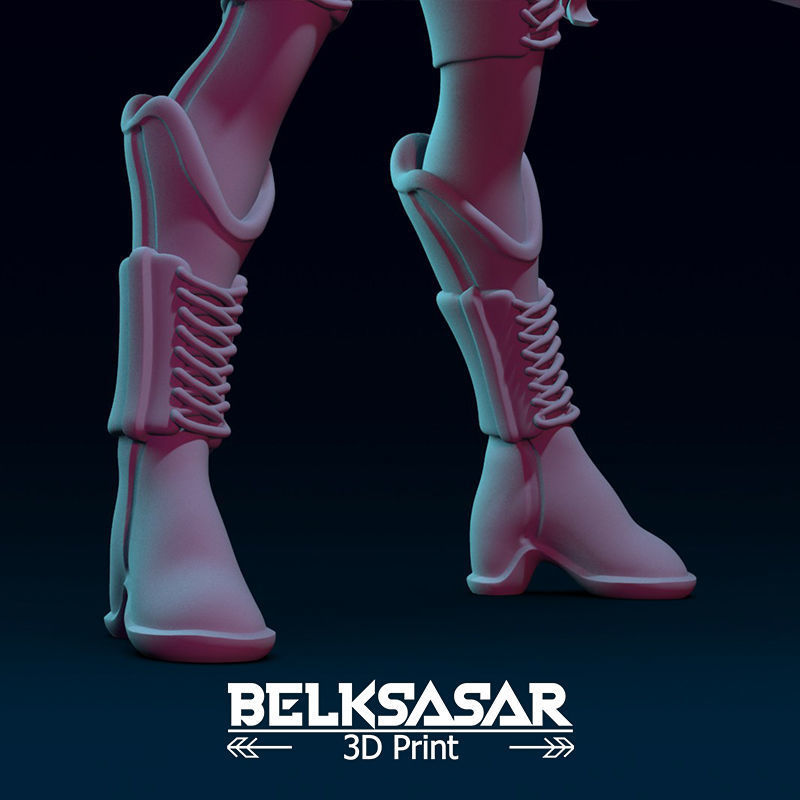 Female Guardian Vampire 3D print model_10