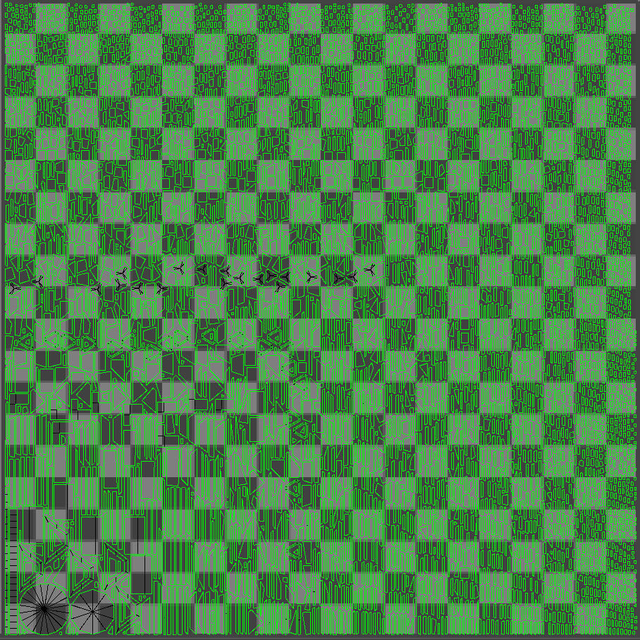 Geometrical Spacecraft Hedra Sphere Round Sci-Fi Space Station Low-poly 3D model_7