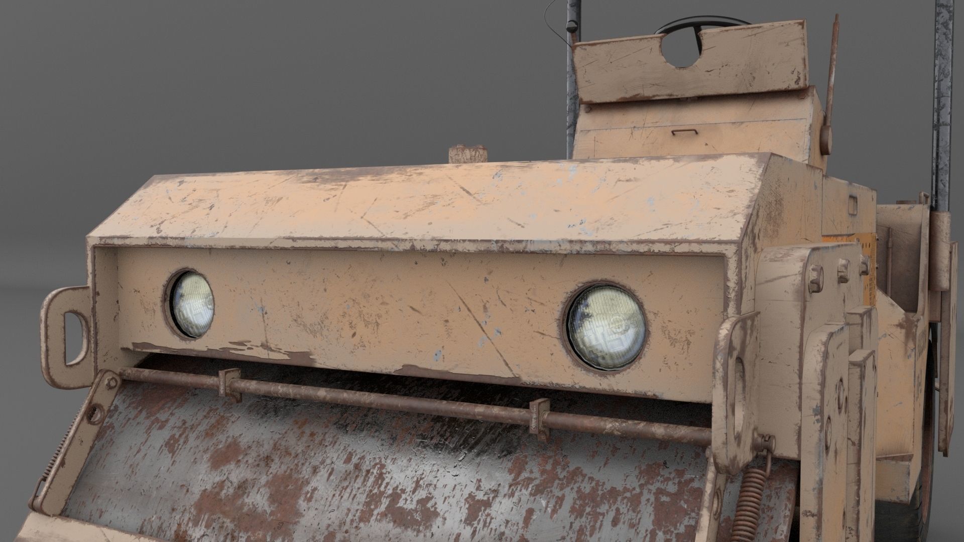 Construction roller MUC30W 3D model_8