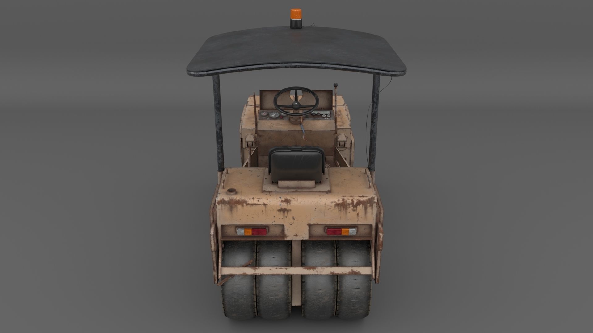 Construction roller MUC30W 3D model_7