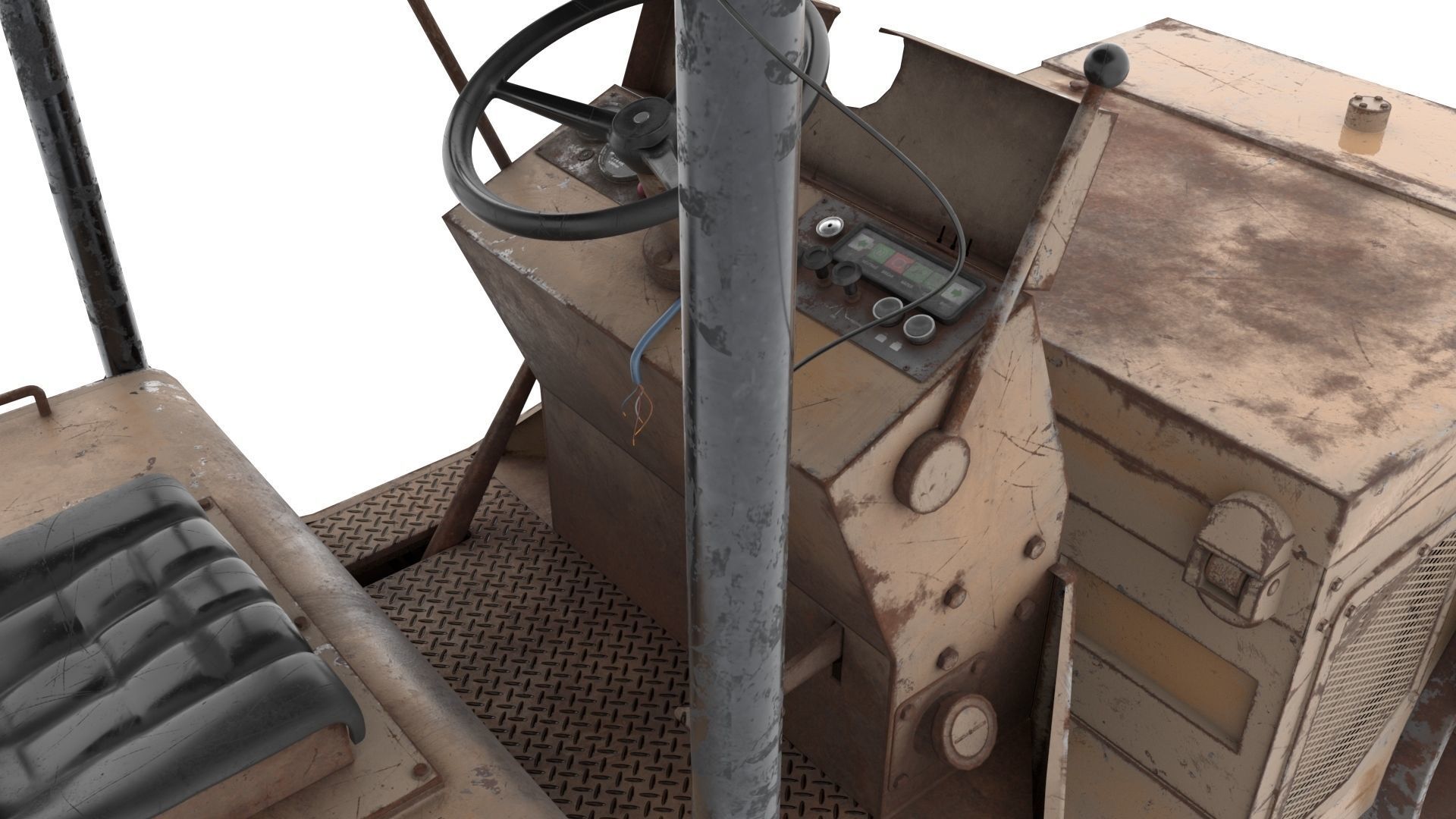 Construction roller MUC30W 3D model_6