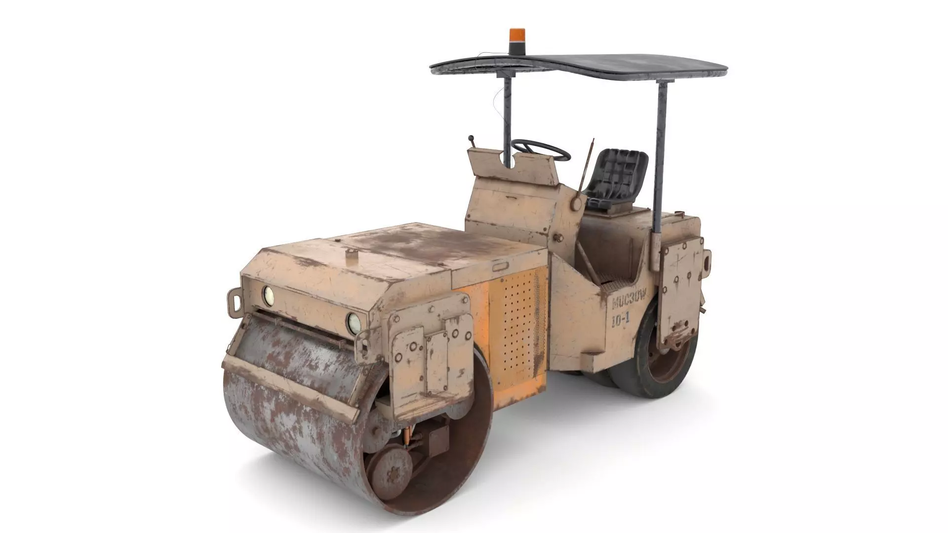 Construction roller MUC30W 3D model_0