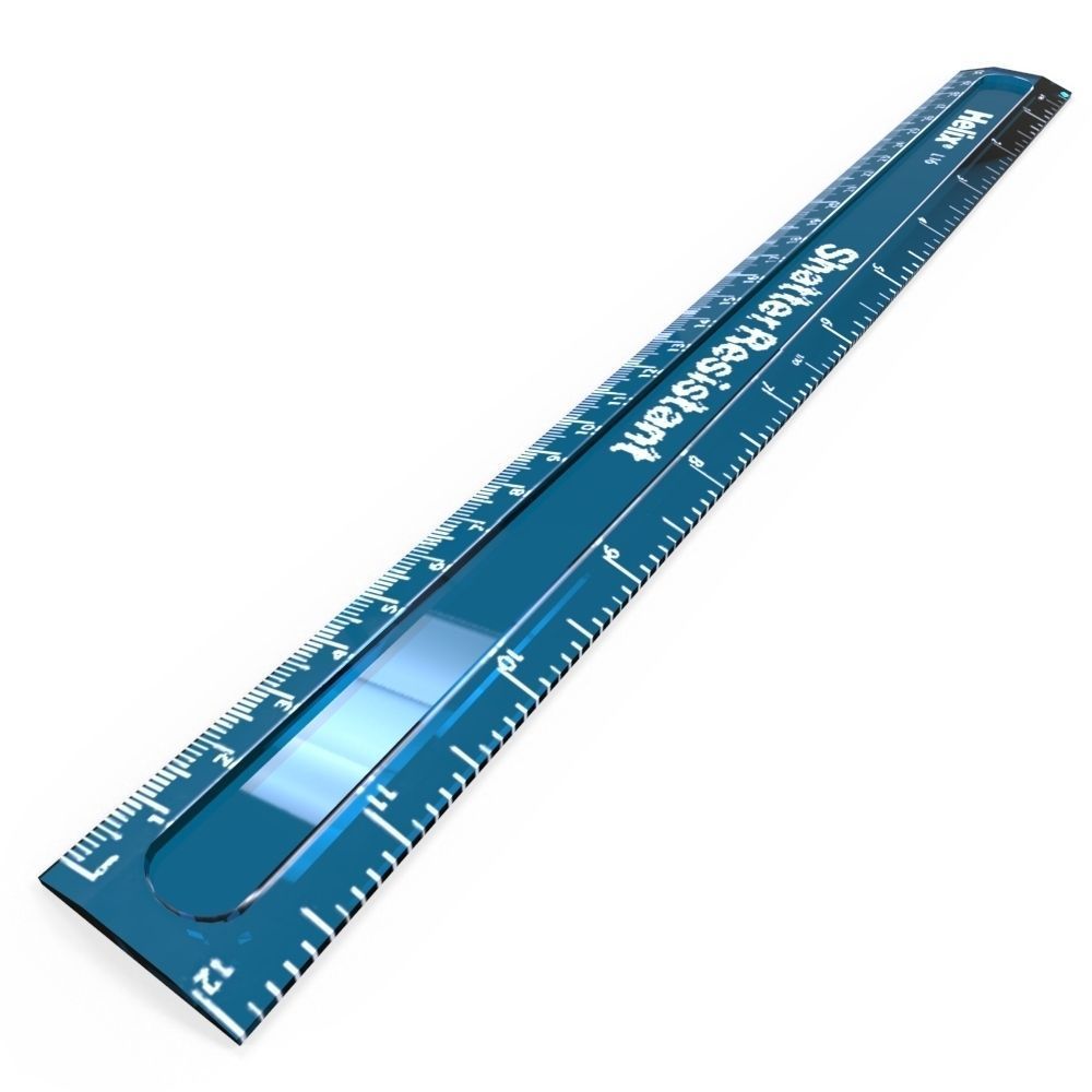 Shatter Resistant Ruler Low-poly 3D model_2