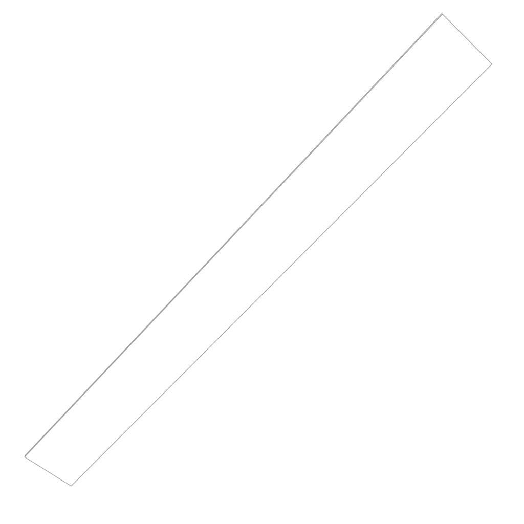 Shatter Resistant Ruler Low-poly 3D model_4