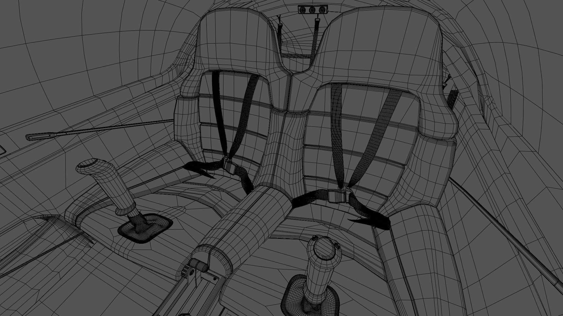 Aircraft Diamond DA20 3D model_18