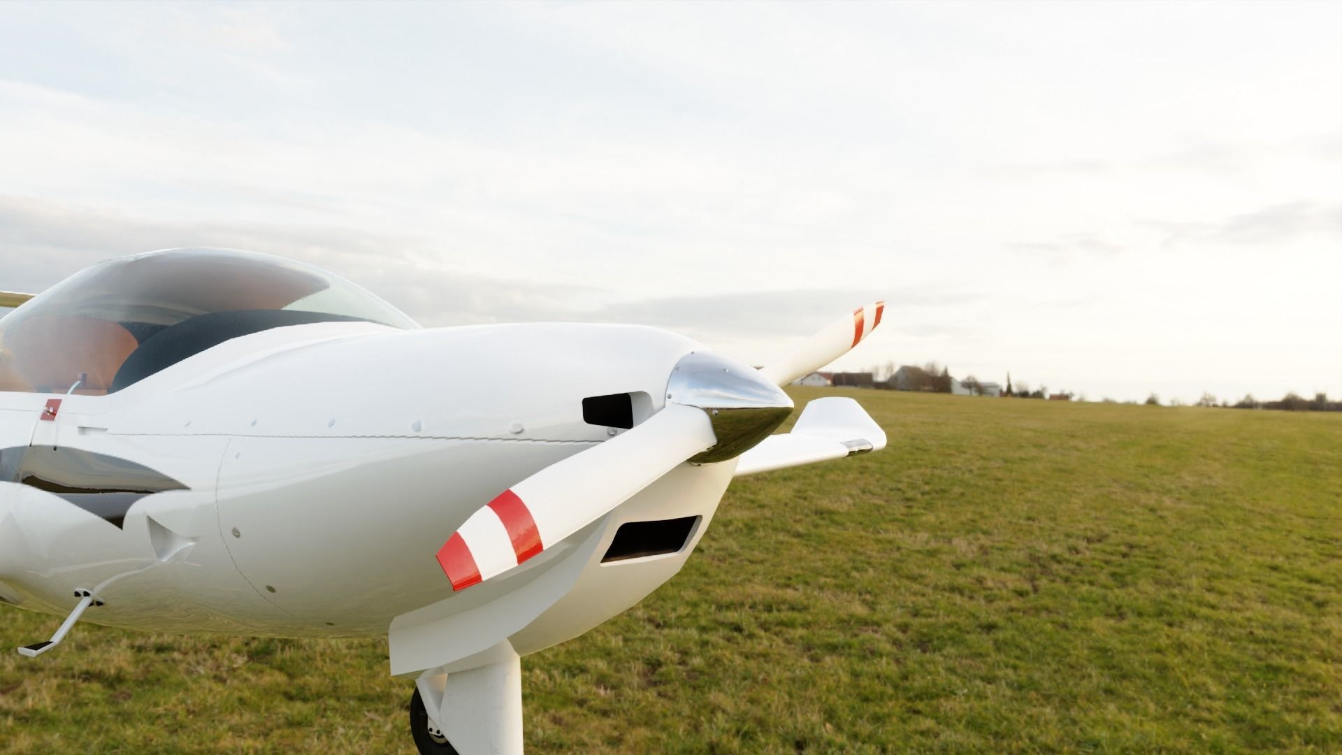 Aircraft Diamond DA20 3D model_10