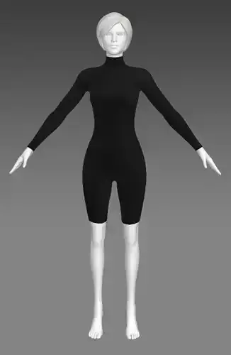 Woman Clothing A-Pose 436