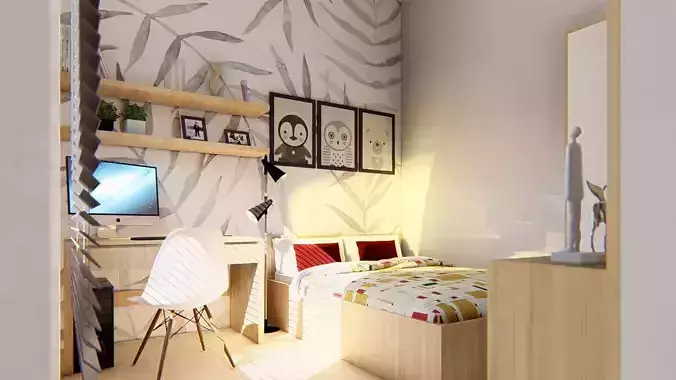 Small Kids Bedroom 