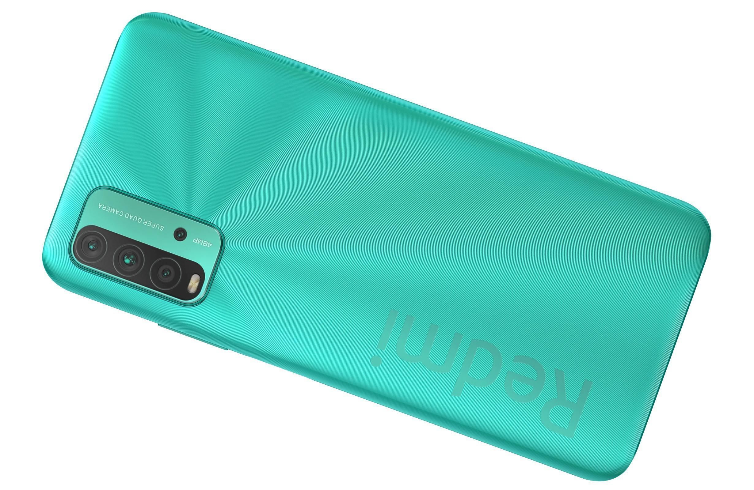 Xiaomi Redmi 9T Ocean Green 3D model_11