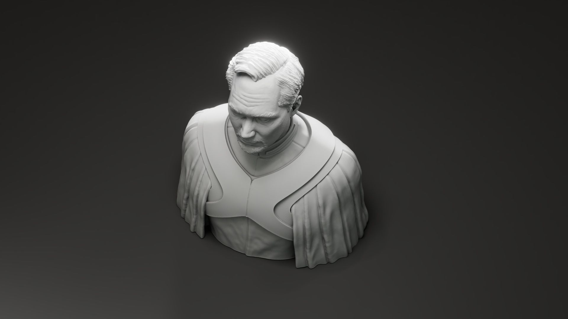 Jimmy Smits - Bail Organa - Star Wars Revenge of the Sith 3D print model_5