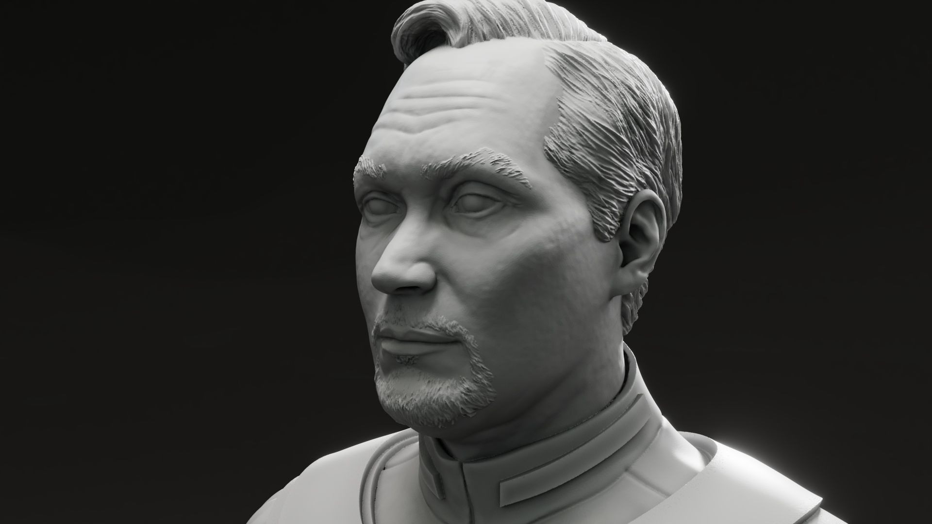 Jimmy Smits - Bail Organa - Star Wars Revenge of the Sith 3D print model_9