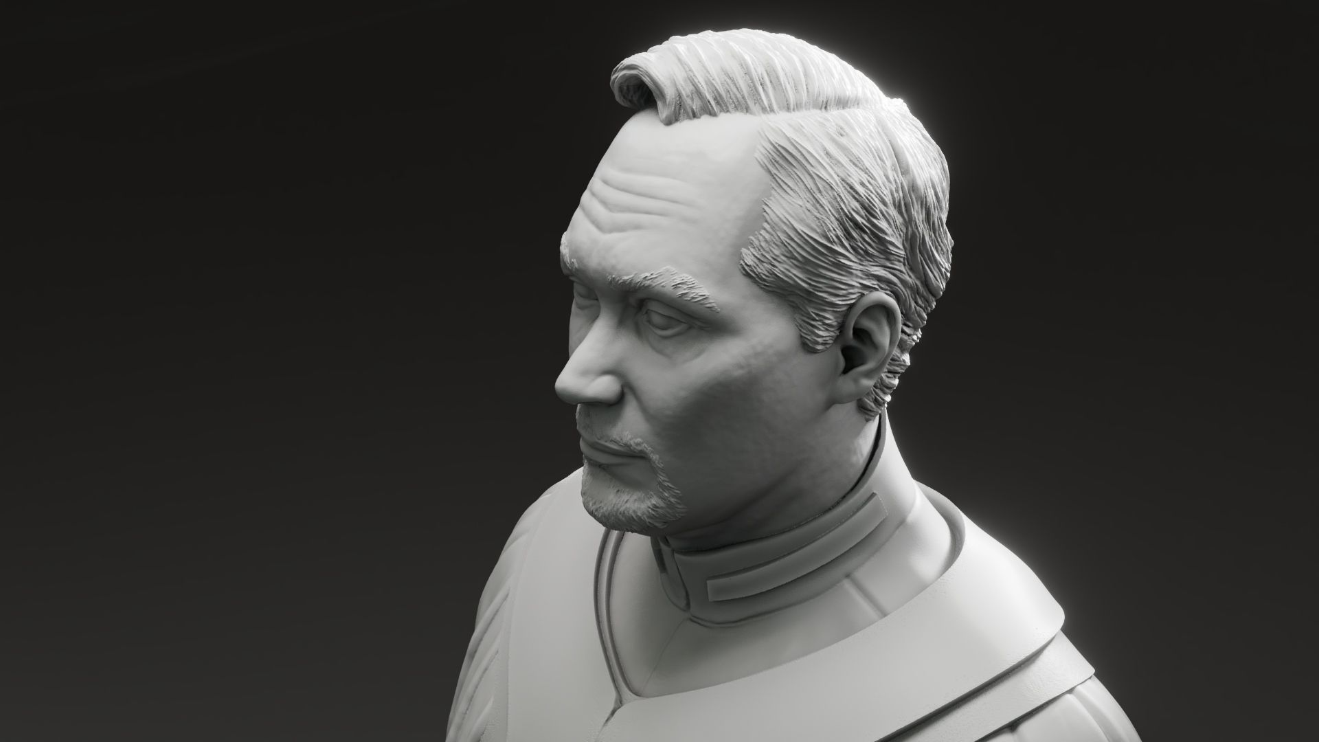 Jimmy Smits - Bail Organa - Star Wars Revenge of the Sith 3D print model_8