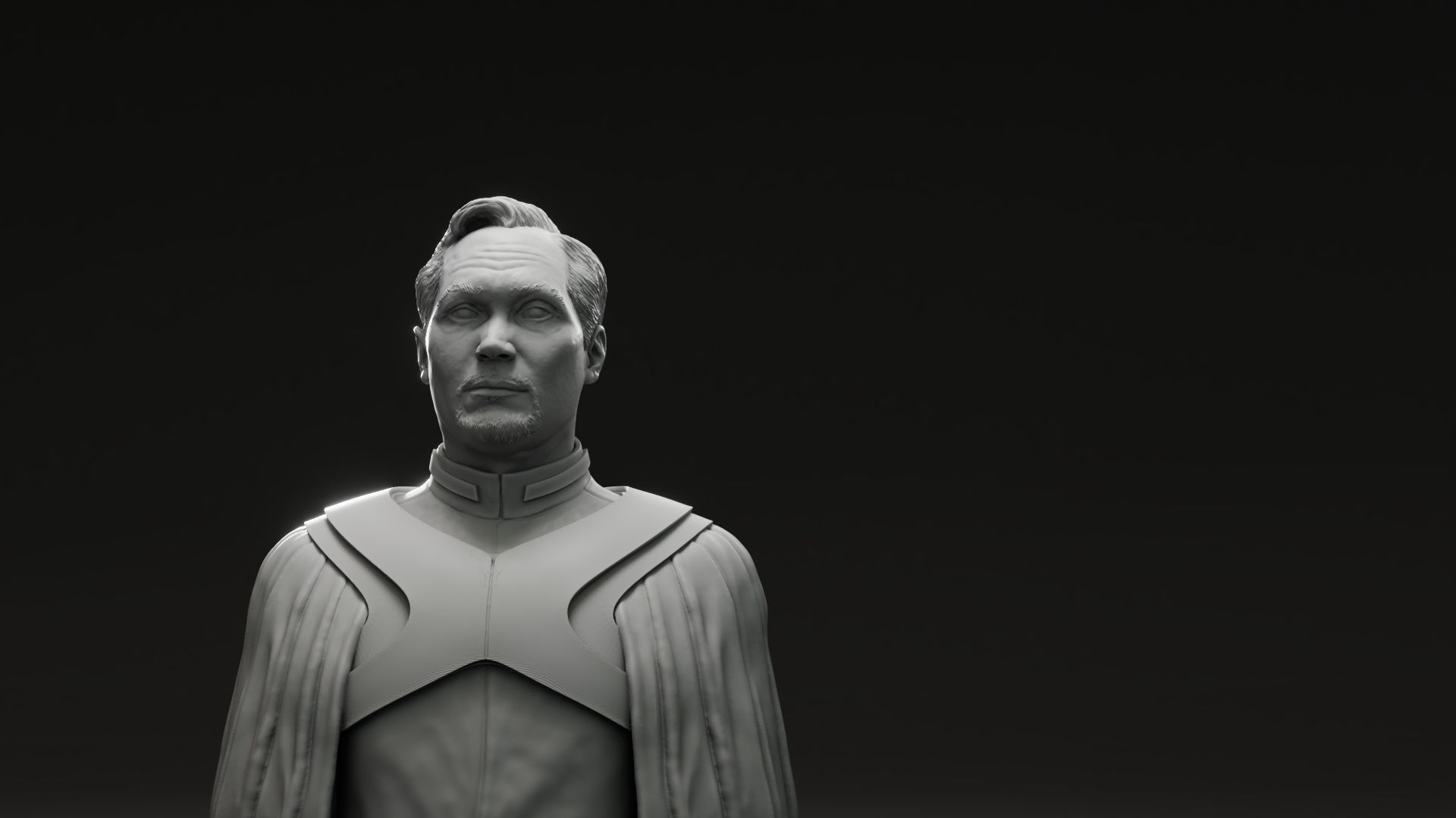 Jimmy Smits - Bail Organa - Star Wars Revenge of the Sith 3D print model_1