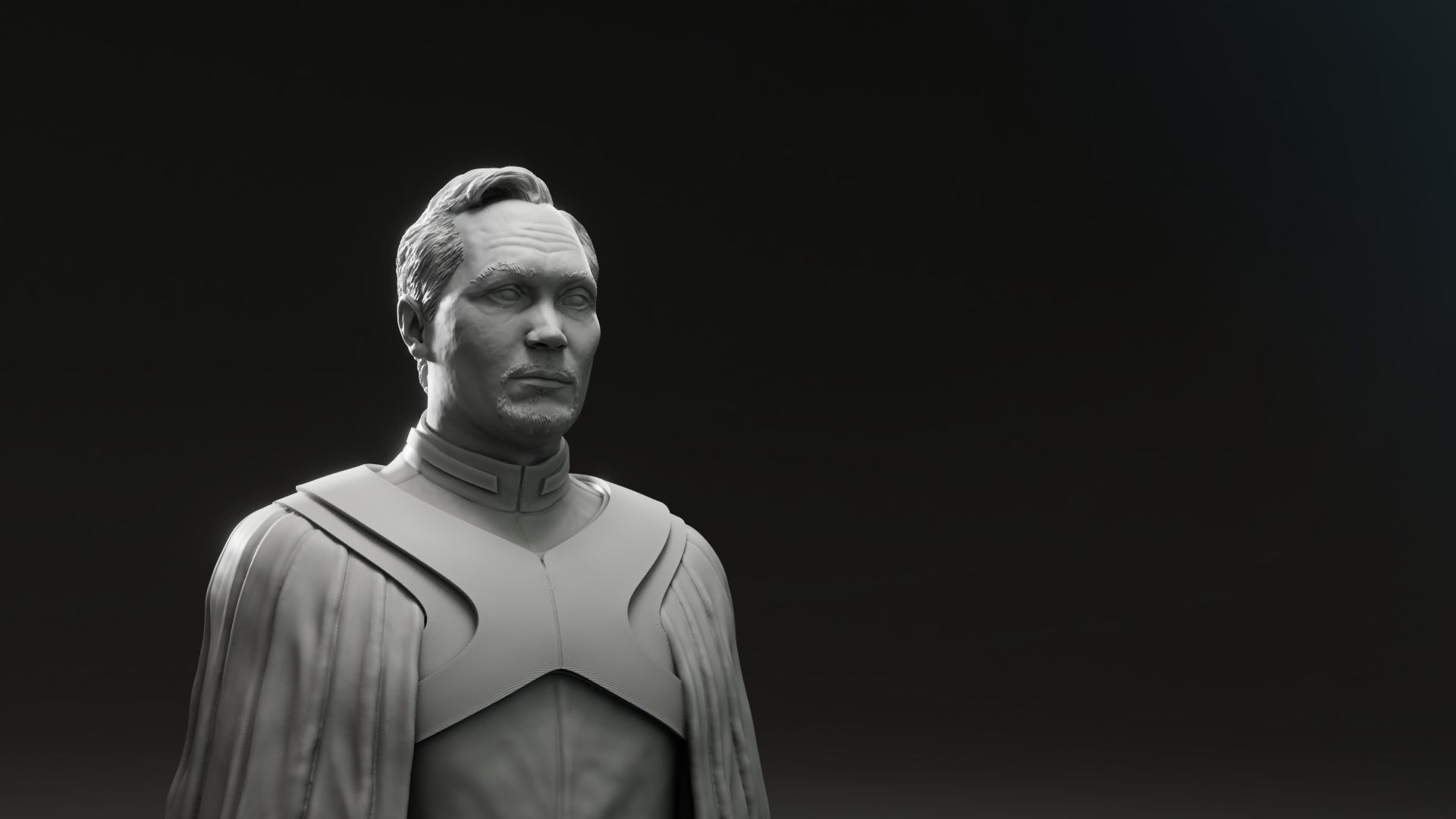Jimmy Smits - Bail Organa - Star Wars Revenge of the Sith 3D print model_2