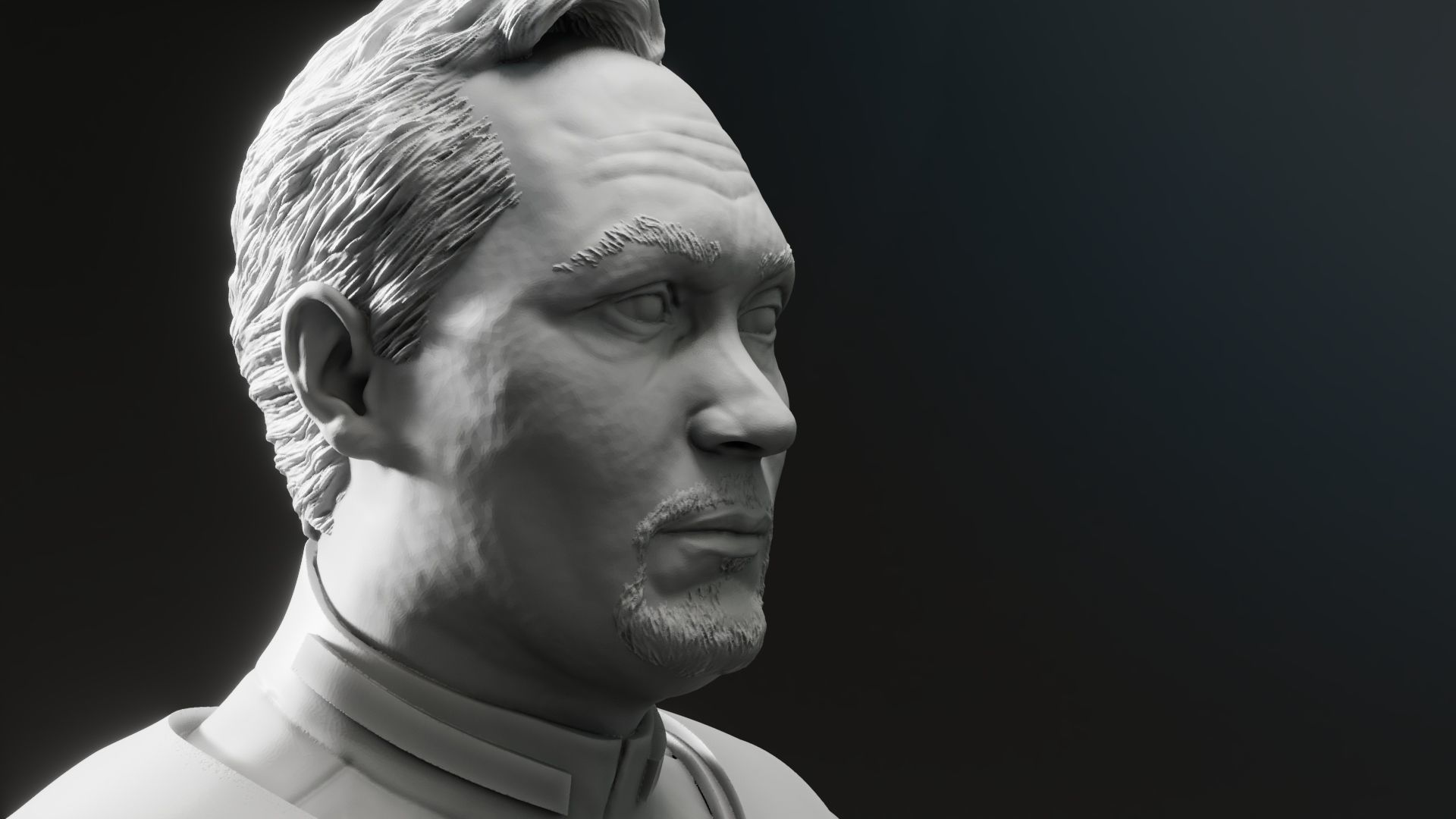 Jimmy Smits - Bail Organa - Star Wars Revenge of the Sith 3D print model_12