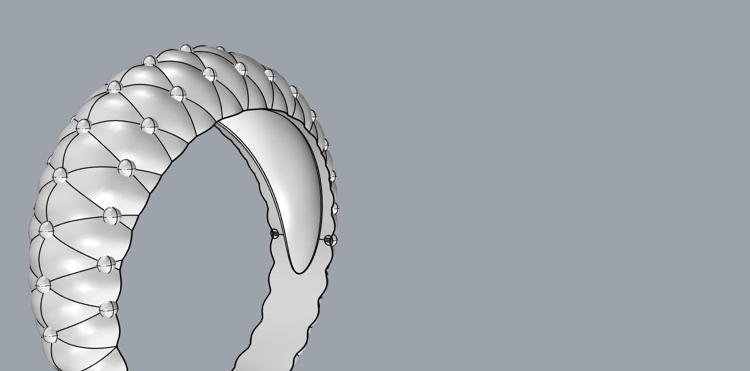 sofa bed 3D print model_19