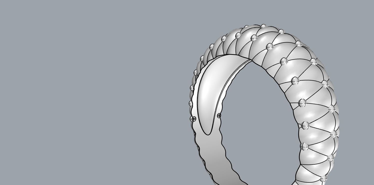 sofa bed 3D print model_14